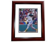 8 x 10 in. Jose Canseco Autographed Oakland As Photo Mahogany Custom Frame