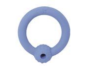 Simply Fido 73114 4.5 in. Rubb N Roll Ring With Treat Holder Blue