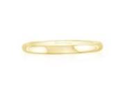 SuperJeweler JWL4094 z4 14 Karat Yellow Gold 3Mm Half Round Wedding Band Size 4