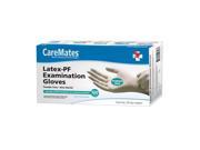 CareMates 10314020 Latex Powder Free Gloves Textured Extra Large Case Of 10