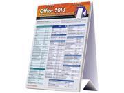 BarCharts 9781423223054 Office 2013 Quickstudy Easel