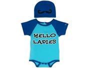 SOZO Hello Ladies Bodysuit Cap Set 6 12 Months