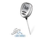 Polder THM 372RM Water Resistant Thermometer Silver