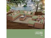 TKC Laguna 13 Piece Outdoor Wicker Patio Furniture Set