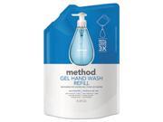 Method Products 00653CT Gel Hand Wash Refill Sea Minerals 34 oz.
