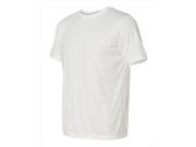 Alo M1009 Unisex Performance Short Sleeve T Shirt White Large