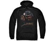 Trevco The Hobbit Cauldron Adult Pull Over Hoodie Black 2X