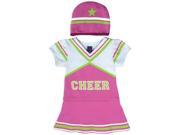 SOZO Cheerleader Boddysuit Cap Set 3 6 Months