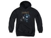 Trevco The Hobbit Light Youth Pull Over Hoodie Black XL