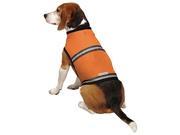 Zanies IE9596 14 69 Insect Repellent Dog Safety Vest Orange