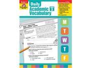 Evan Moor Educational Publishers 2759 Daily Academic Vocabulary Grade 3