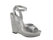 Benjamin Walk 350MO_08.5 Viviana Glitter Shoes in Silver Size 8.5
