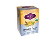 Yogi Tea Herbal Teas Breathe Deep Certified Organic 16 tea bags 1794