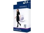 Sigvaris Soft Opaque 842PSSW09 20 30 mmHg Womens Closed Toe Panty Midnight Blue Small and Short