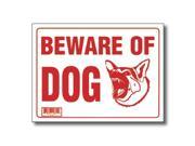 Bazic Products S 10 24 BAZIC 9 in. X 12 in. Beware of Dog Sign Case of 24