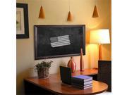 Rayne Mirrors B302484 American Made American Walnut Blackboard Chalkboard 28 x 88 in.