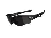 Oakley 26 215 Polarized Radar Path Sunglasses Metallic Black OO Black Iridium Polarized