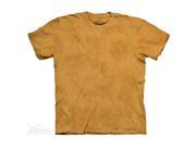 The Mountain 1003952 Yellow Gourd Dye Only Adult T Shirt Large