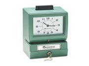 Acroprint Time Recorder 01107040A Model 125 Analog Manual Print Time Clock with Date 0 23 Hours Minutes