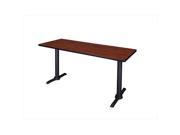 Regency MTRCT7224CH 72 X 24 In. Cain T Base Training Table Cherry