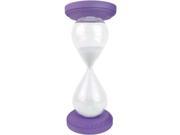 Cray Cray Supply Lavender Capped Hourglass with White Sand