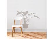 Adzif S3372R751 Anthurium Warm Grey Wall Decal Color Print