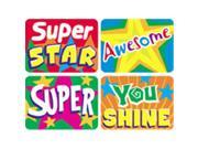 TREND ENTERPRISES INC. T 47155 APPLAUSE STICKERS STARS