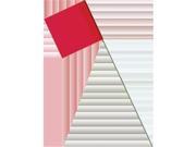 Swanson Tool FRD1510 15 in. Staff Red Marking Flags 10 Pack 2 x 3 in.
