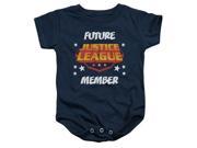Trevco Jla Future Member Infant Snapsuit Navy Large 18 Months