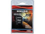 Nikura NI MSD2GB 2GB SD Micro Memory Card