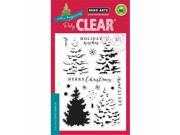 Hero Arts HA CL887 Clear Stamps 4 x 6 in. Color Layering Christmas Tree