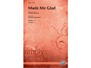 Alfred 00 36868 Made Me Glad Satb Book