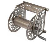 Liberty Garden Products 705 Brown Decorative Wall Mounted Hose Reel