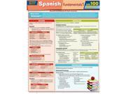 BarCharts 9781423217411 Spanish Fundamentals 1 Quizzer Quickstudy Easel