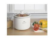 Rival SCR151 WG NP 1.5 Quart White Slow Cooker