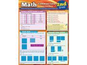 BarCharts 9781423221562 Math Common Core 2Nd Grade Quickstudy Easel