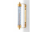 Weems Plath conant Brass T1FLB Brass Vermont Outdoor Thermometer