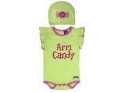 SOZO Arm Candy Bodysuit Cap Set 0 3 Months