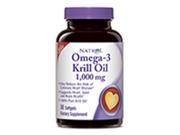 Frontier Natural 229758 1 000 mg. Heart Health Omega 3 Krill Oil 30 Softgels