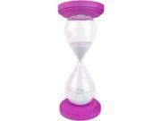 Cray Cray Supply Pink Capped Hourglass with White Sand