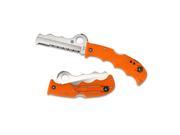 Spyderco 006328 Knife Assist Carbide C79PSOR Carbide Orange FRN Combo Edge