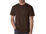 Anvil 980 Adult Lightweight Tee Chocolate Large