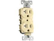 Cooper Wiring 6088942 20A 125V Duplex Receptacle Ivory
