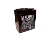 Ereplacements UB685 ER Sealed Lead Acid Battery