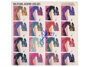 Elton John Autographed Leather Jackets LP Record Album Cover Promotional