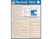BarCharts 9781423220022 Outlook 2013 Quickstudy Easel