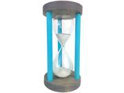 Cray Cray Supply Sleek Circle Gray Hourglass with Blue Spindles