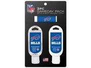 Worthy NFL BUF 3PK Buffalo Bills 3 Piece Gameday Accesory Pack Set Of 6