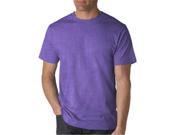 Anvil 980 Adult Lightweight Tee Heather Purple Large