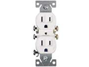Cooper Wiring 270W10 Grounded Receptacle White 10 Pack